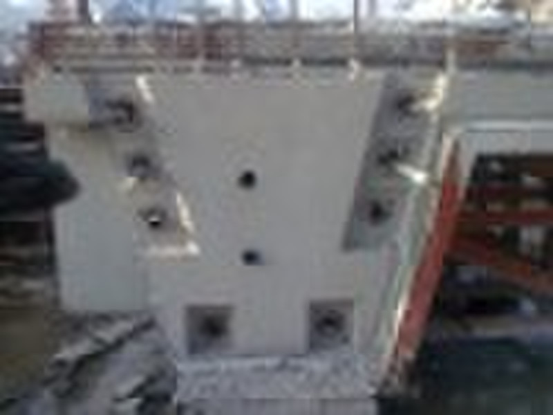 Steel box girder formwork