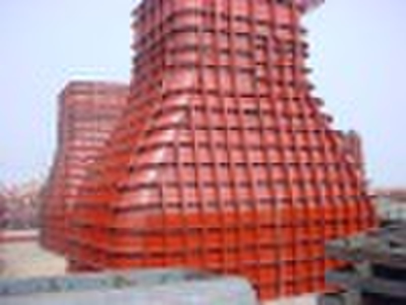 Steel pier cap formwork