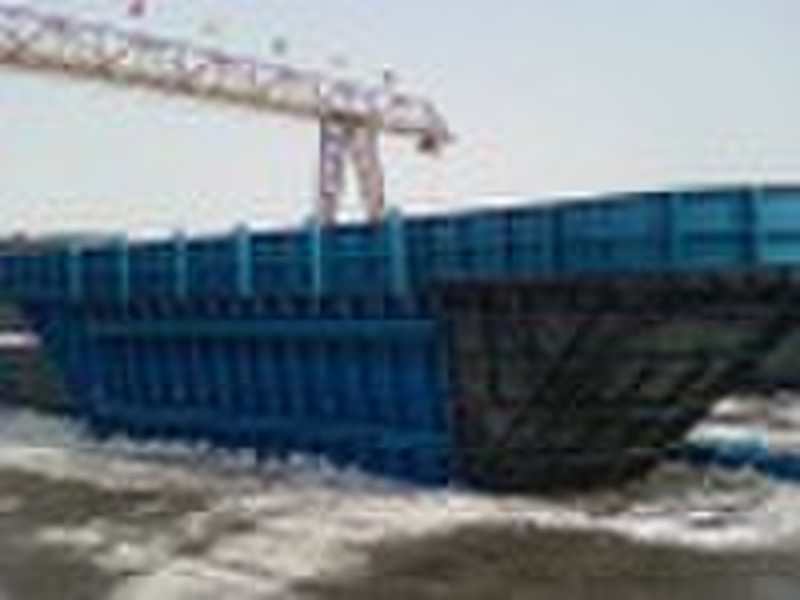 Steel cap beam formwork