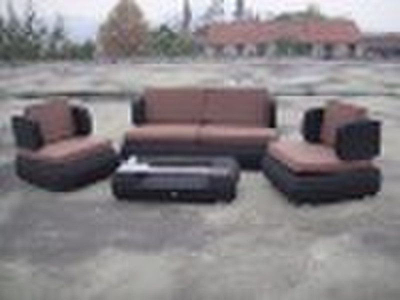 rattan sofa