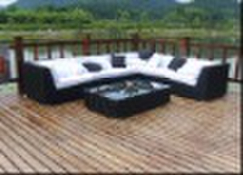 rattan sofa