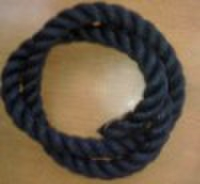 black 3strand PE Rope