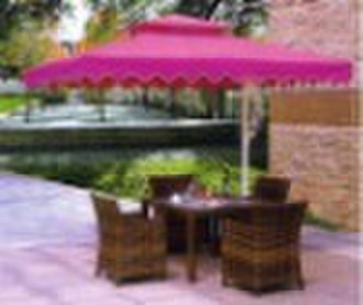 market Aluminum Side Stand Umbrella square