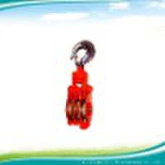 lifting pulley/ pulley block/(open) hook pulley