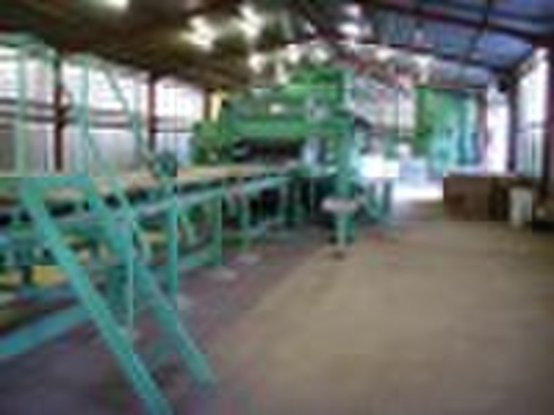 6x9 feet bagasse chip board plant (PLC controled)