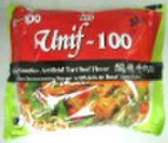 Unif 100 Artificial Tart Beef Flavor Noodles