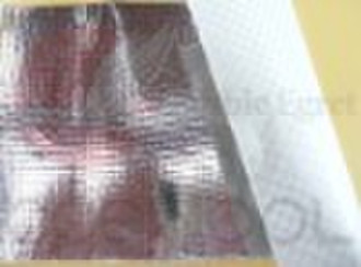 Aluminum foil woven cloth