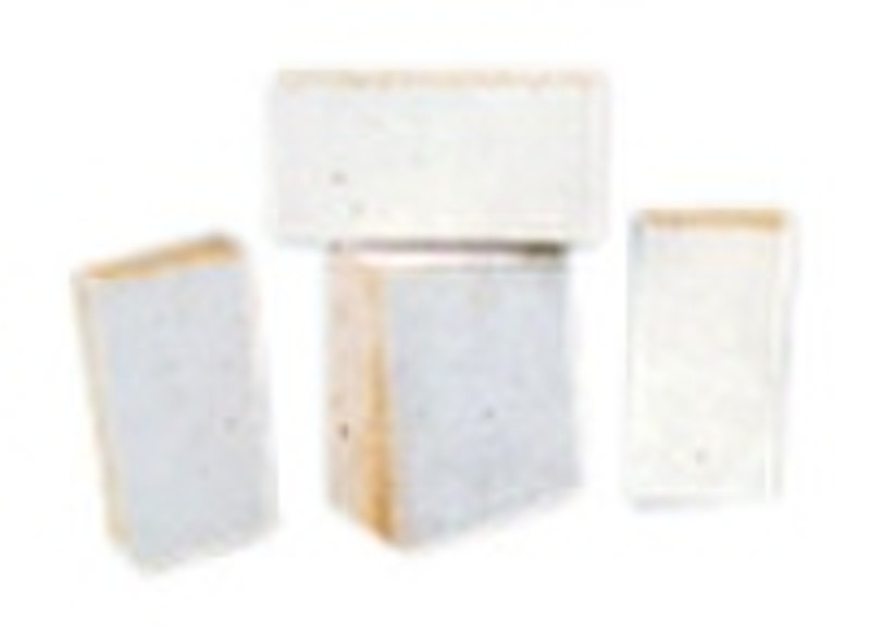 Wear-resisting refractory brick for fluidized bed