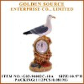 Seagull clock