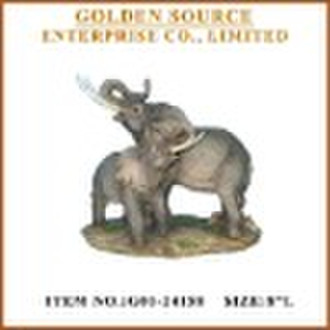 Resin elephan