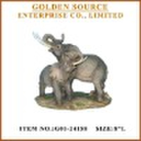 Resin elephan