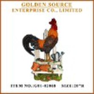 resin rooster