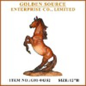 Resin horse