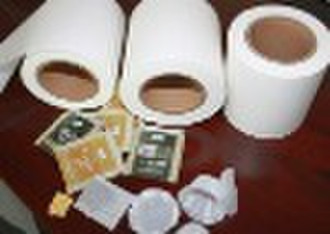 Heatsealing tea filter paper