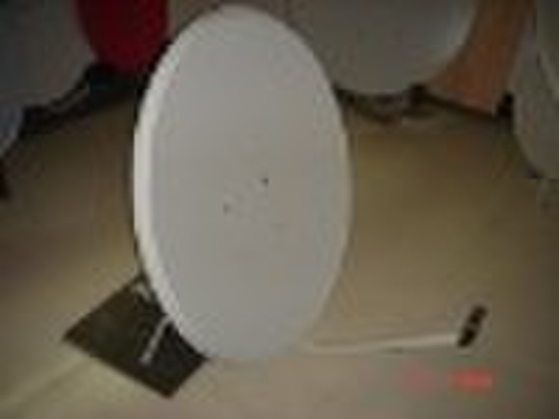 KU,C band steel satellite dish antenna