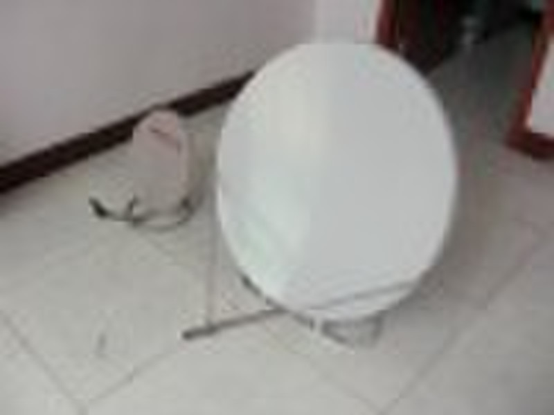 offset tv satellite dish antenna