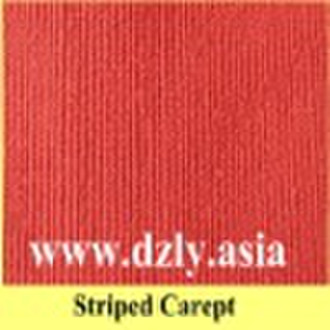 striped exhibition carpet