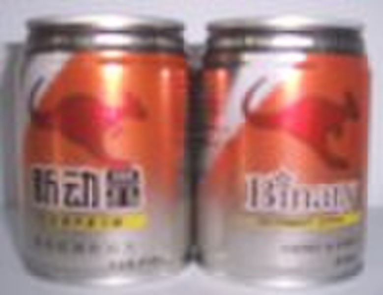 iron or steel cans energy drink