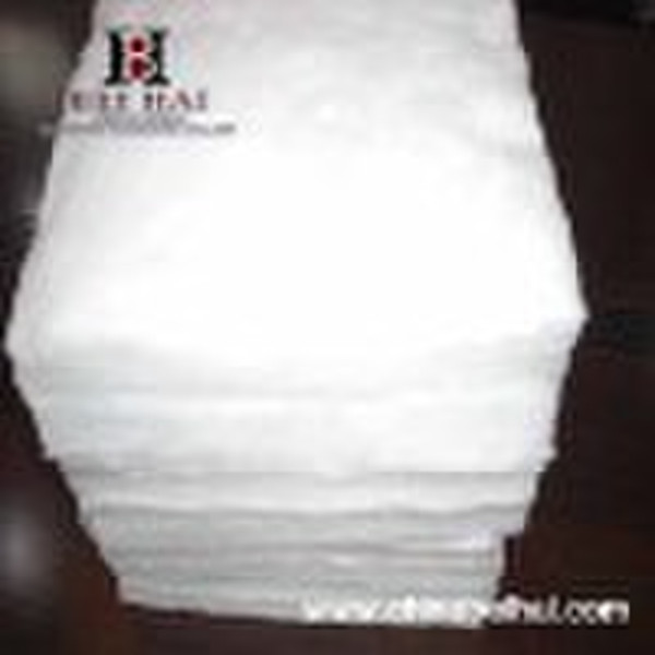 white noncombustible and nontoxic glass wool