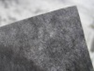 Black surface glass fiber mat