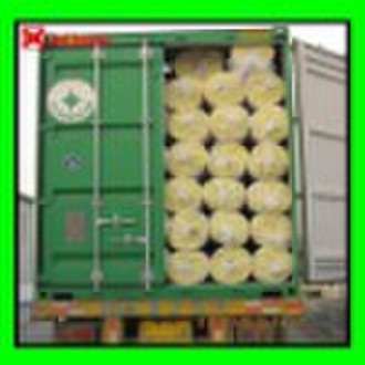 Building and construction material of glass wool i