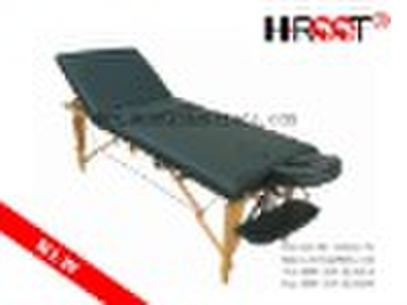 Wooden portable massage table