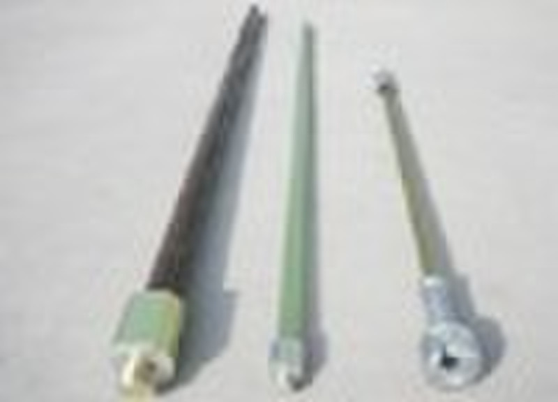 Vacuum injection epoxy glass fiber pulling rod