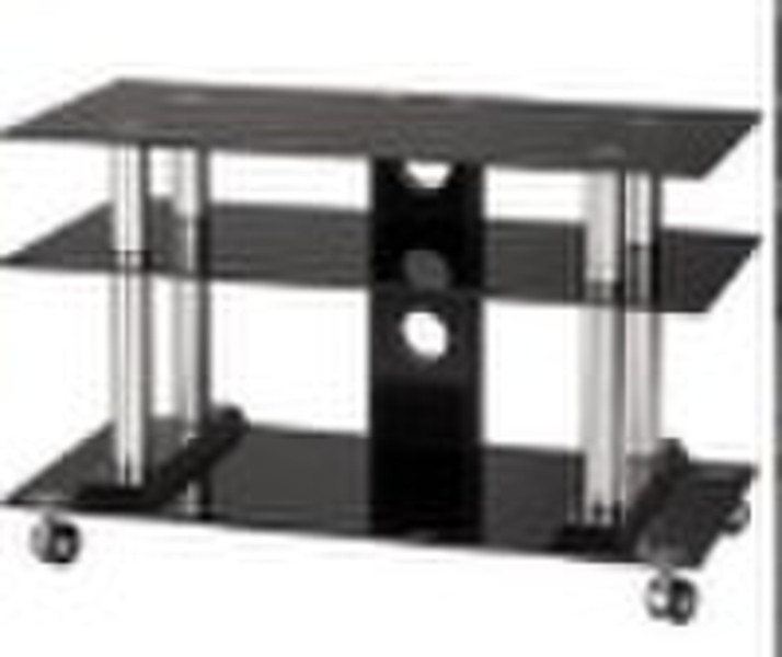 glass tv stand
