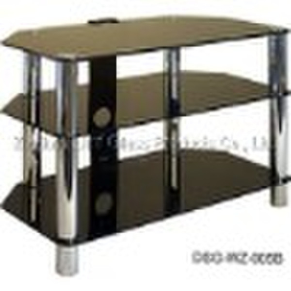 glass tv stand