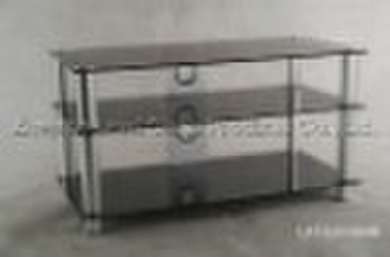 glass tv stand