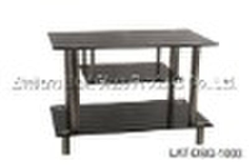 glass tv stand