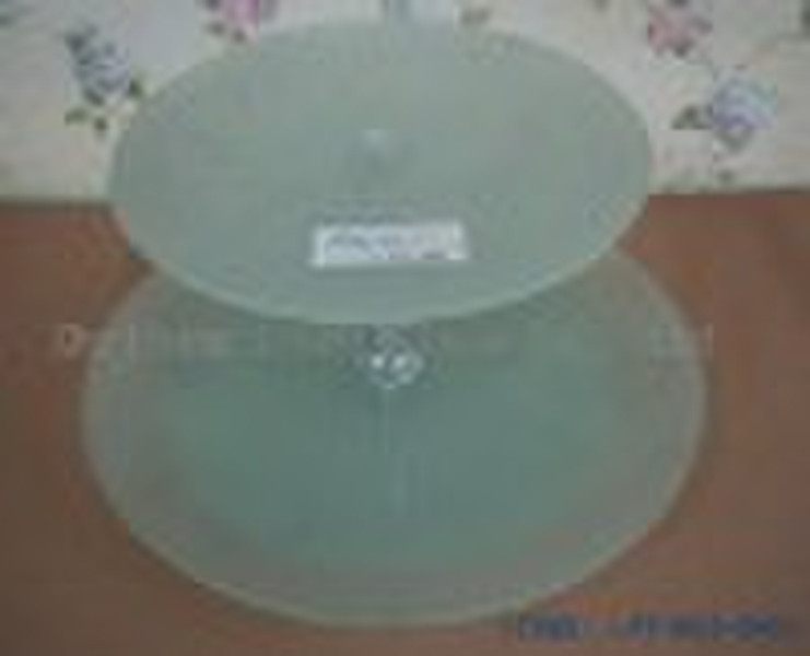 GLASS CAKE STAND