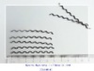 Wellenförmige Stahlfaser