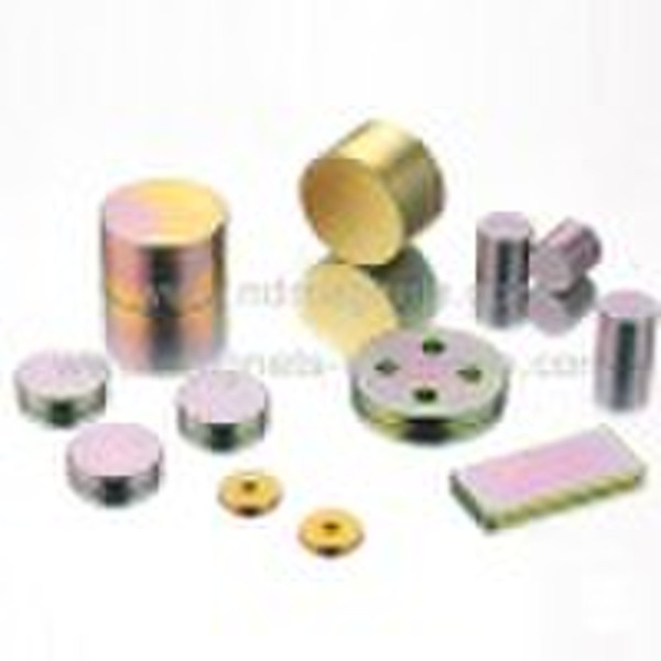 Zinc coating NdFeB magnets