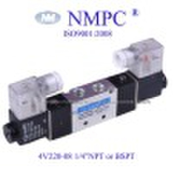 Alloy 4V220-08 Solenoid Valve double coil