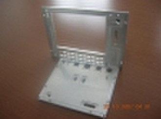 Machining train control panel-metal part