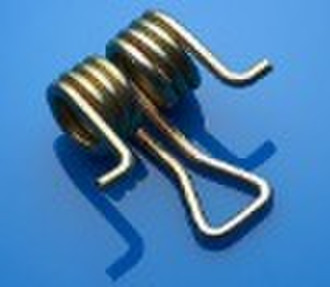 zinc plated torsion spring