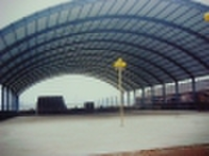 steel framework for warehouse