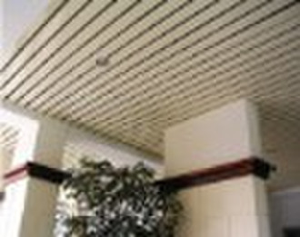 Metal linear ceiling