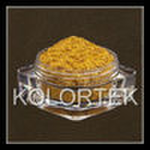 Crystal gold pearl pigment