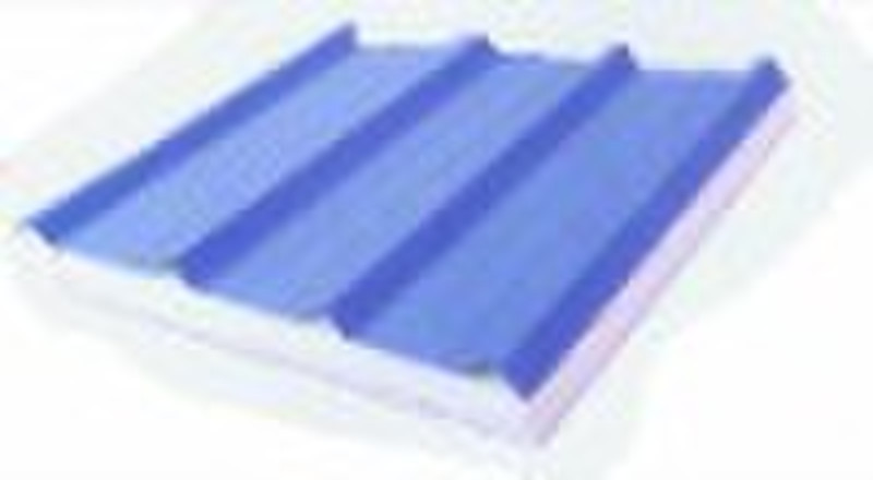 EPS sandwich panels for/wall and roof panels