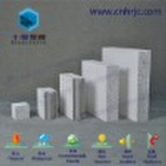 Sandwich panel interior walls