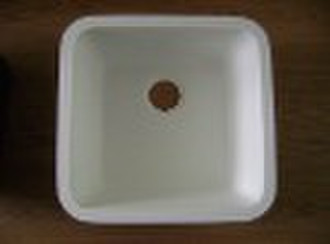 Acrylic modified solid surface sink SS206