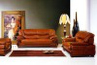 Antique leather sofa