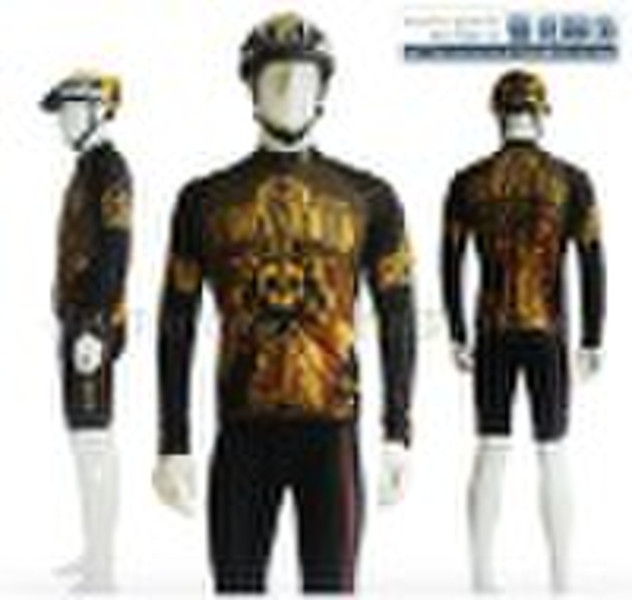 cycling wear or jersey with Sublimation  printing