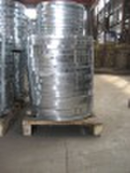 Hot dipped galvanized steel strip for armoured cab