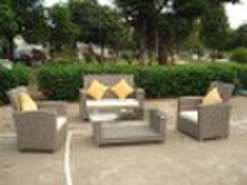 PE rattan sofa /rattan furniture