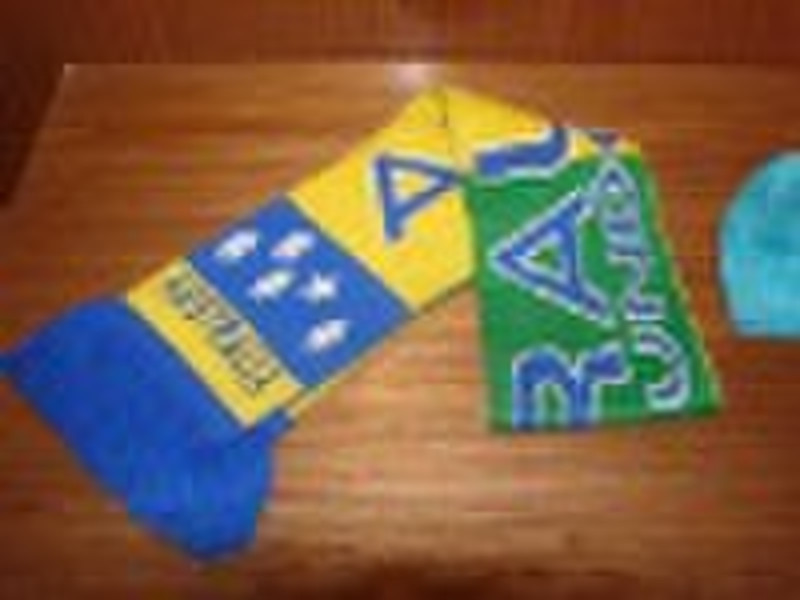 Australia football fans scarf ,Customized Logos or