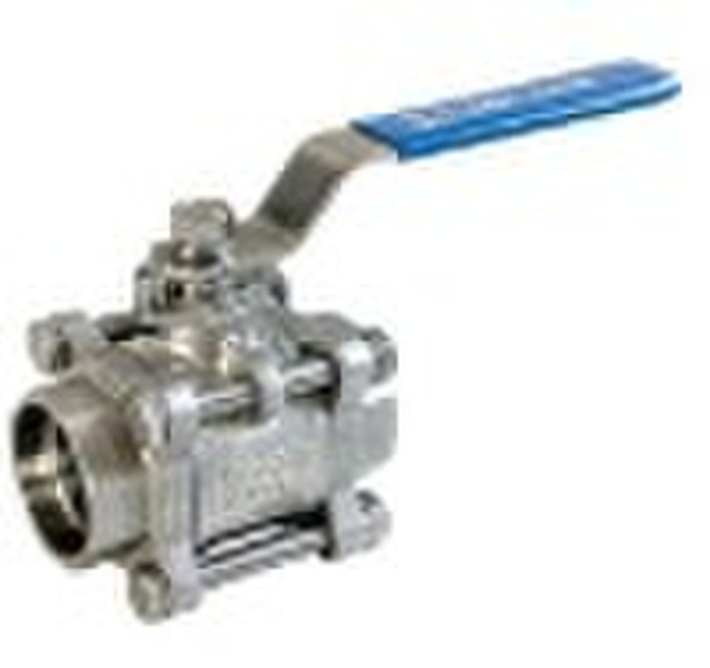 3PC socke weld end ball valve