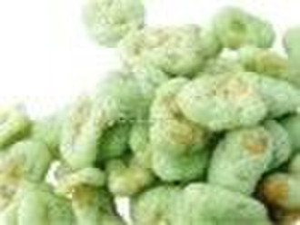 Wasabi caoted broad beans (OU KOSHER)